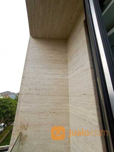 Pasang lantai marmer slab