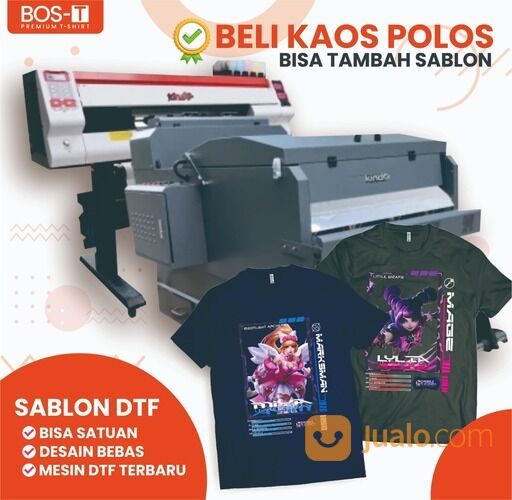 Kaos Polos Dan Jasa Sablon Di Ende