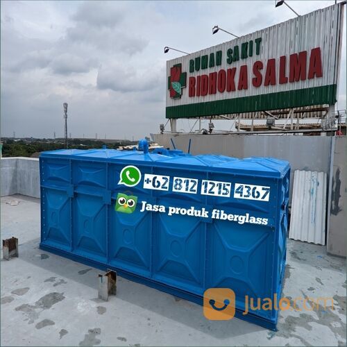 Toren air/tandon air/water tank/Roof tank panel fiberglass 15000lt/15m3