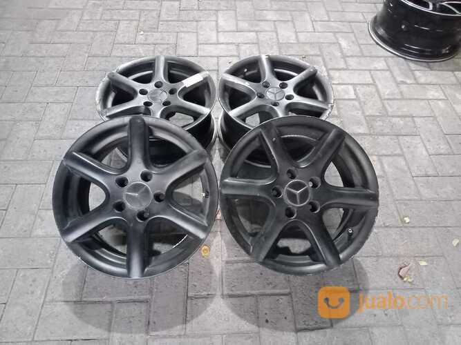 VELG MOBIL BEKAS MURAH MERCY RING 16 LEBAR 6 PCD 5x112 SURABAYA