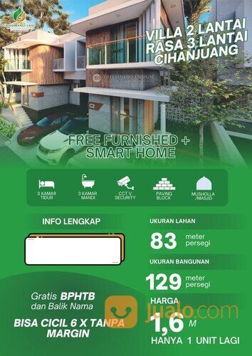RUMAH MINI CLUSTER MURAH DI CIHANJUANG CIMAHI BANDUNG UTARA