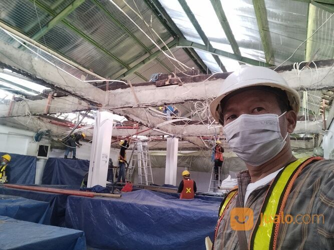 Harga Pasang Plafon Gyptile modul 60 x120, Terbaru ( Bahan + Upah )