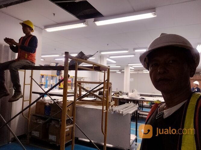 Harga Pasang Plafon Gyptile modul 60 x120, Terbaru ( Bahan + Upah )