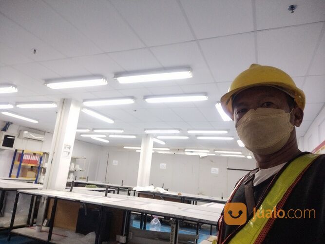 Harga Pasang Plafon Gyptile modul 60 x120, Terbaru ( Bahan + Upah )