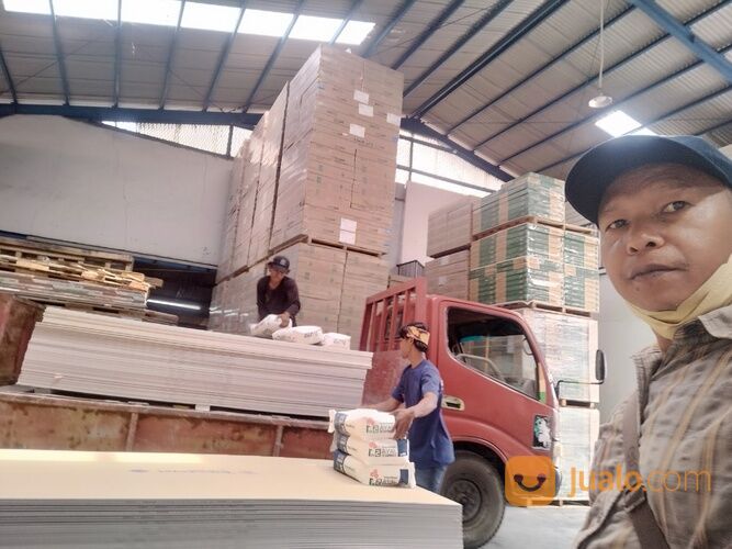 Harga Pasang Plafon Gyptile modul 60 x120, Terbaru ( Bahan + Upah )