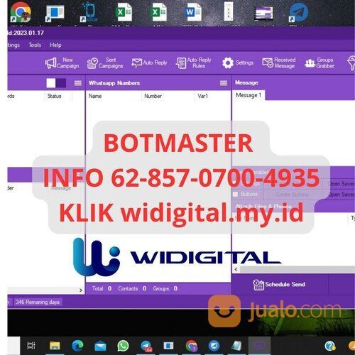 62-897-9069-292 BOTMASTER SINGAPORE