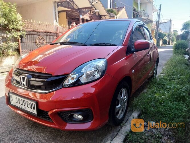 Honda Brio Satya E Manual Tahun 2016 Merah Ferrari