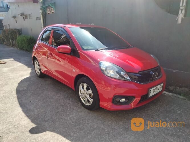 Honda Brio Satya E Manual Tahun 2016 Merah Ferrari
