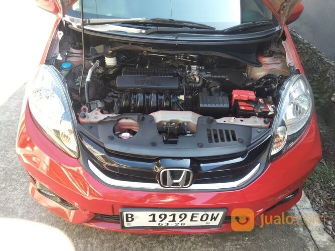 Honda Brio Satya E Manual Tahun 2016 Merah Ferrari