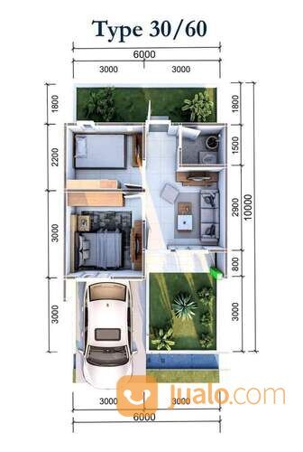 Rumah Subsidi pesona Kahuripan 8
