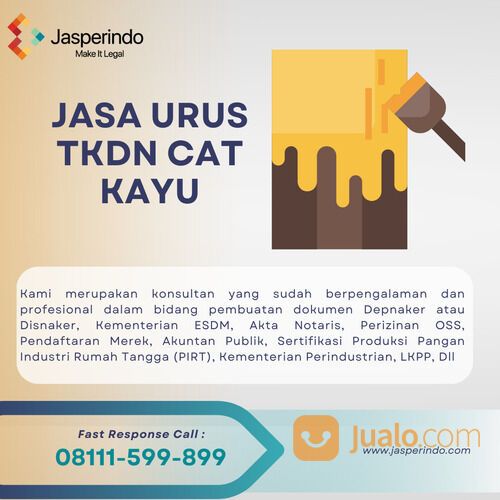 JASA URUS TKDN CAT KAYU