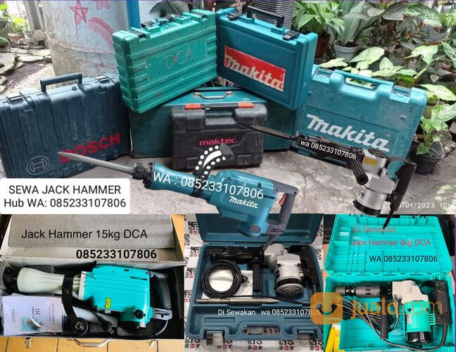 Sewa Jack Hammer Surabaya, sewa Bor drill Bobok Beton Surabaya