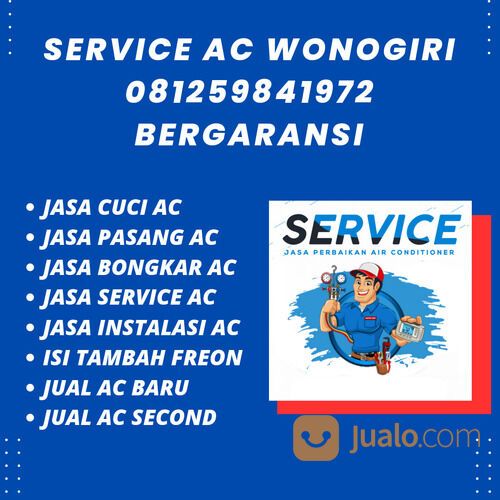 Jasa Service AC Wonogiri 081259841972