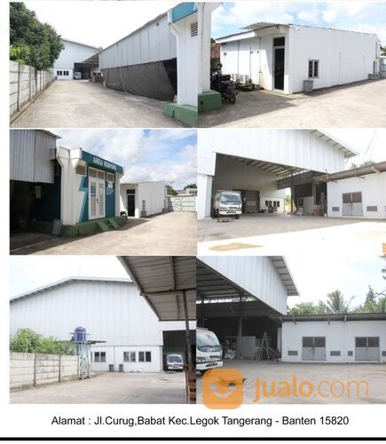 Gudang + Pabrik Curug Tangerang Banten