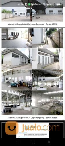 Gudang + Pabrik Curug Tangerang Banten