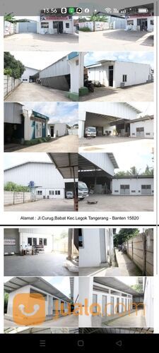 Gudang + Pabrik Curug Tangerang Banten