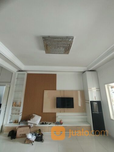 Jasa pasang dan cuci lampu hias kristal