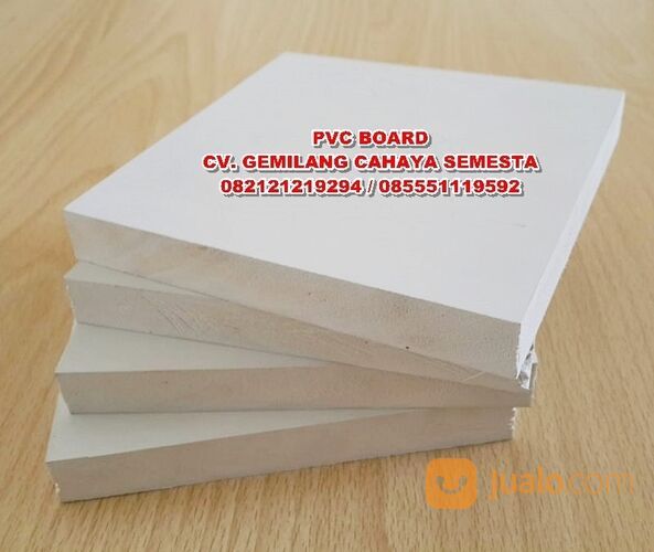 PVC Foam Board 10 mm (1220 mm x 2440 mm ) / Panel Dinding - Plafon PVC