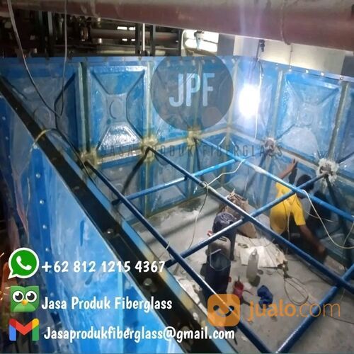 toren air/tandon air fiberglass/Rooftank panel/watertank kapasitas 28000lt/28m3