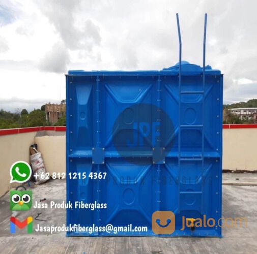 tangki air / tandon air/ rooftank / watertank fiberglass kapasitas 10.000lt/10m3, termurah.