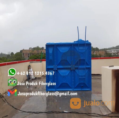 tangki air / tandon air/ rooftank / watertank fiberglass kapasitas 10.000lt/10m3, termurah.