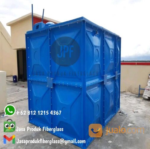 tangki air / tandon air/ rooftank / watertank fiberglass kapasitas 10.000lt/10m3, termurah.