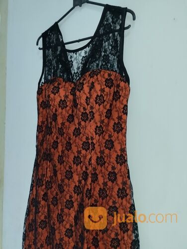 Dress Wanita Motif Bunga