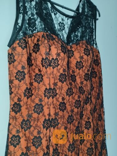 Dress Wanita Motif Bunga