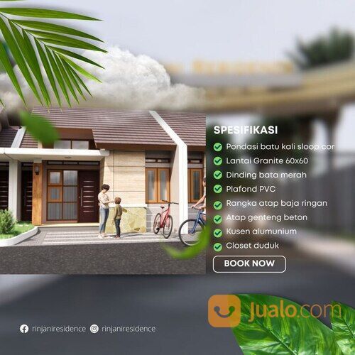 Rumah Kota Sukabumi Cluster Elite Rinjani Residence