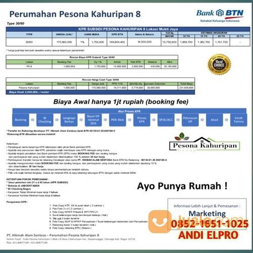 Pesona Kahuripan 8 Cileungsi | Bogor, Bekasi Jawa Barat
