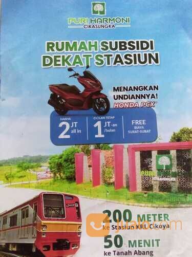RUMAH MURAH SUBSIDI PURI HARMONI CIKASUNGKA