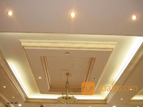 plafon gypsum dan kalsiboard
