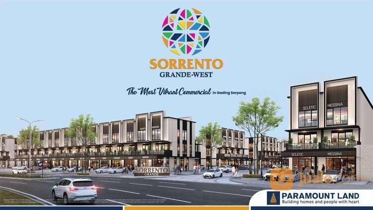 Ruko Sorrento Grande West Lokasi Teramai di Gading Serpong
