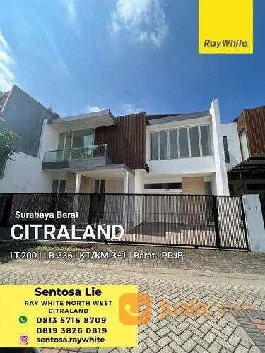 Rumah Villa Taman Gapura Citraland New Modern Garasi 3 Mobil Dekat G-Walk