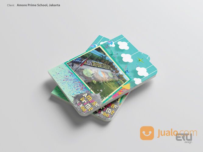 Jasa Desain BUKU TAHUNAN SEKOLAH PLAYGROUND, TK, SD, SMA TERMURAH