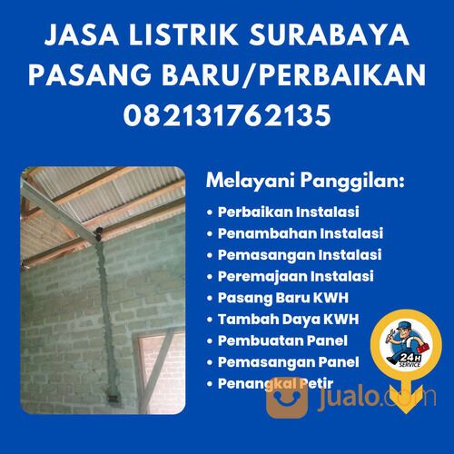 Jasa Pasang Listrik Surabaya 082131762135