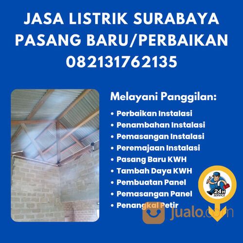 Jasa Pasang Listrik Surabaya 082131762135