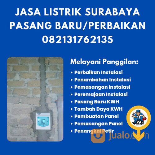 Jasa Pasang Instalasi Listrik Surabaya 082131762135