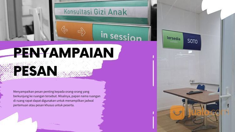 Promo! Papan Nama Meja Kantor, Harga Terbaik dan Termurah, WA: 0815-1028-2828, Jakarta