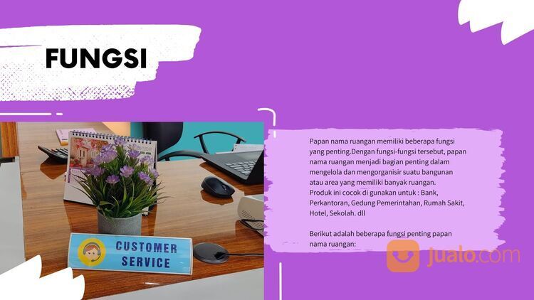 Promo! Papan Nama Meja Kantor, Harga Terbaik dan Termurah, WA: 0815-1028-2828, Jakarta