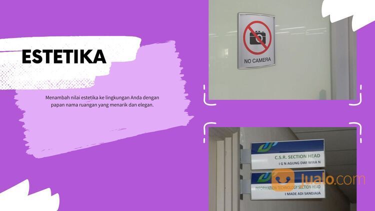 Promo! Papan Nama Meja Kantor, Harga Terbaik dan Termurah, WA: 0815-1028-2828, Jakarta