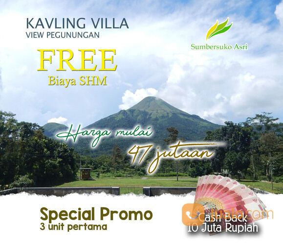 Tanah Kavling Villa: Suasana Asri di Dekat Pandaan, SHM Gratis