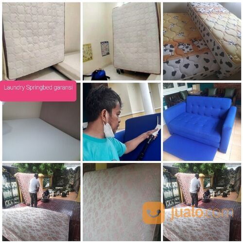 Hp/Wa_081_665_8865 jasa cuci sofa springbed tlk pucung bekasi utara garansi murah bersih