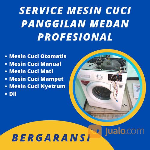 Service Mesin Cuci Medan Perjuangan Profesional