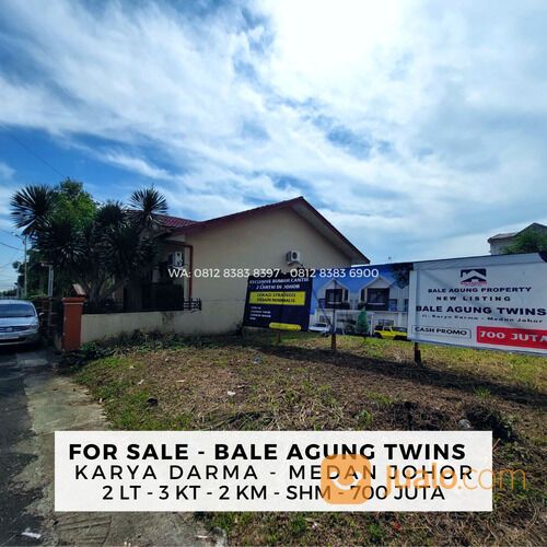 ESKLUSIF HANYA 2 UNIT JALAN KARYA DARMA MEDAN JOHOR - BALE AGUNG TWINS
