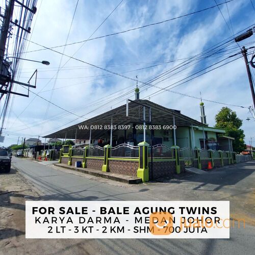 ESKLUSIF HANYA 2 UNIT JALAN KARYA DARMA MEDAN JOHOR - BALE AGUNG TWINS