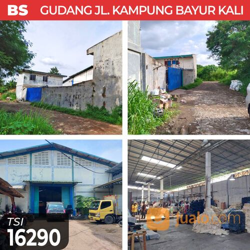 Gudang Jl. Kampung Bayur Kali, Tangerang, 40x50 m², 1 Lt, HGB (TSI/16290)