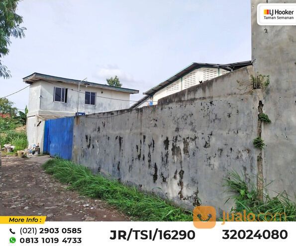 Gudang Jl. Kampung Bayur Kali, Tangerang, 40x50 m², 1 Lt, HGB (TSI/16290)