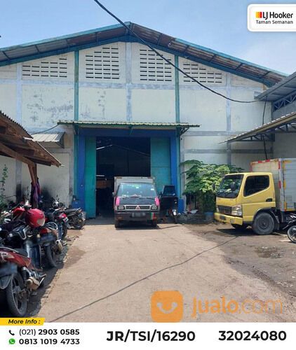 Gudang Jl. Kampung Bayur Kali, Tangerang, 40x50 m², 1 Lt, HGB (TSI/16290)