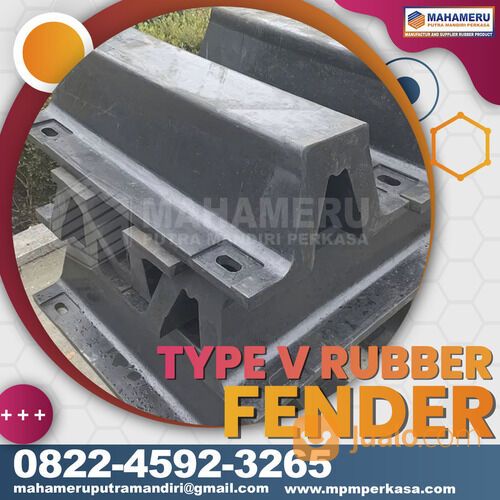 Karet Fender V - Rubber Fender V Dermaga/Pelabuhan Termurah